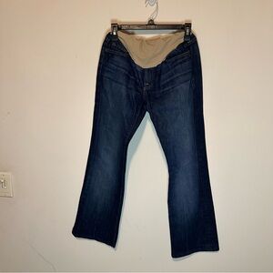 7 For All Mankind x A Pea in the Pod Maternity Jeans Boot cut dark wash